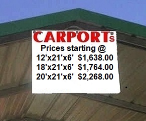 carport SALE