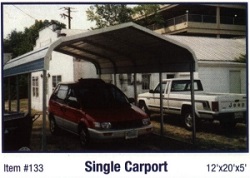 metal carport 133