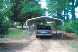 single metal carport 141