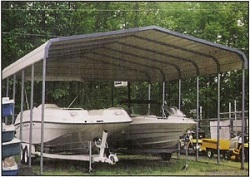metal boat carport 145