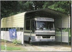 Metal RV Cover 148