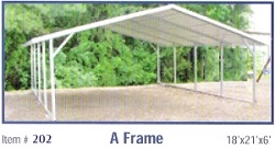 a-frame carport 202