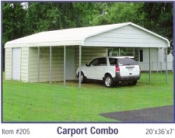 metal carport 205