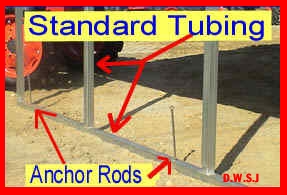 carport picture, standard tubing